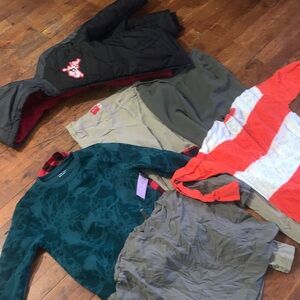 Stylish Clothing Bundle with Jacket and Tops 2 Pants